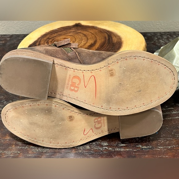 GIANNI BINI GENUINE LEATHER ANKLE BOOTS - Picture 8 of 12